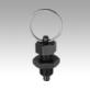 Indexing plungers, steel or stainless steel with stainless steel pull ring and locknut