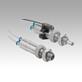 Indexing plungers, stainless steel, pneumatic