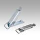 Latches, steel or stainless steel, with draw bail for up to 3000N, fastening holes concealed