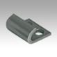 Catch plates for latches with adjustable metal plate hooks for up to 1000N, short version, Form A