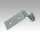 Catch plates for latches with adjustable metal plate hooks for up to 1000N, short version, Form C