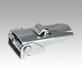 Latches, steel or stainless steel, with adjustable metal plate hooks for up to 1000N, fastening holes concealed, short version, Form B, with lock