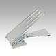 Latches, steel or stainless steel, with adjustable metal plate hooks for up to 4000N, fastening holes concealed, long version, Form A, standard
