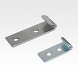 Catch plates for latches with draw bail for up to 2000N