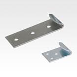 Catch plates for latches with draw bail for up to 3000N