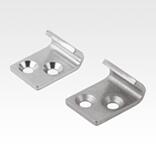 Catch plate for latches with adjustable triangular swing bail for up to 1000N
