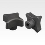 Palm grips DIN 6335, grey cast iron, Form C, blind hole
