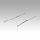 Telescopic slides, steel for side mounting, full extension, load capacity up to 45 kg