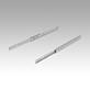 Telescopic slides, steel for side mounting, partial extension both sides, load capacity up to 50 kg