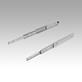 Telescopic slides, steel for side mounting, over-extension, load capacity up to 60 kg