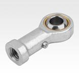Gelenkköpfe mit Gleitlagerung Innengewinde, Stahl, DIN ISO 12240-1, nachschmierbar