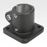 Linear actuator connector clamps, base