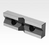 Prism jaw pads for centric vice, 65–80–125 mm