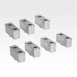 Jaw plate, steel, soft for stationary chuck