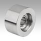 Guide rollers, steel, cylindrical