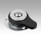 Ball transfer units steel with lockable ball, Form A