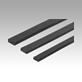 Cellular rubber rectangular profiles EPDM or CR, self-adhesive