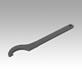 Hook wrench with pin DIN 1810B