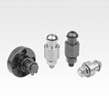 Steel or stainless steel pins for guide rollers