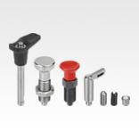 Spring plungers, indexing plungers, ball lock pins