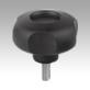 Four lobe grips with external thread