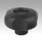 Four lobe grips with internal thread