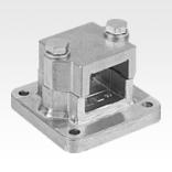 Tube clamps, flange, aluminium