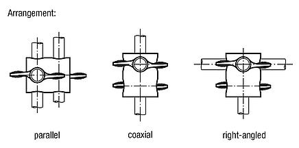 Multiple connectors