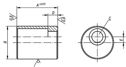 Eccentric supports