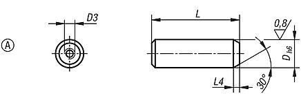 Locating pins removable Form A