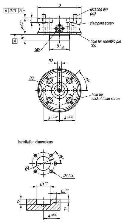 Adapter for collets