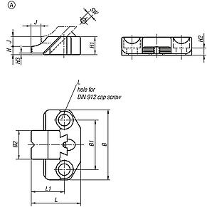 Toe clamps, Form A