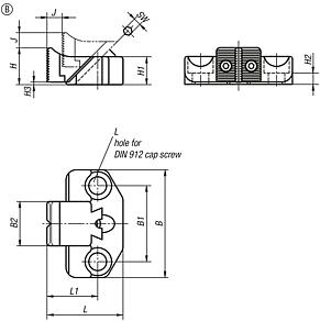 Toe clamps, Form B