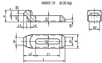 Clamp straps gooseneck