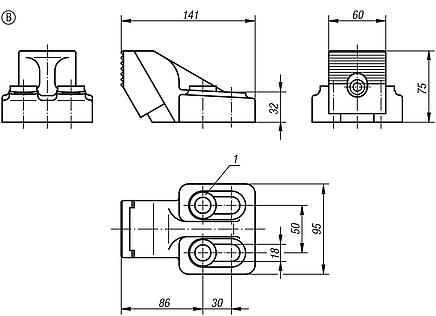 Side stop, Form B