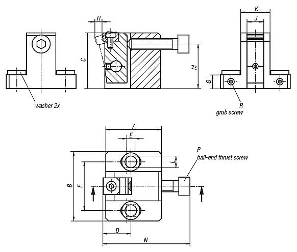 Side clamps