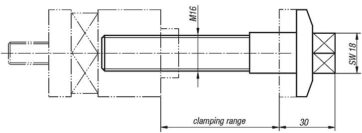 Clamping screws