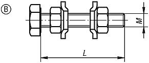 Rigid Clamping Spindles, Form B