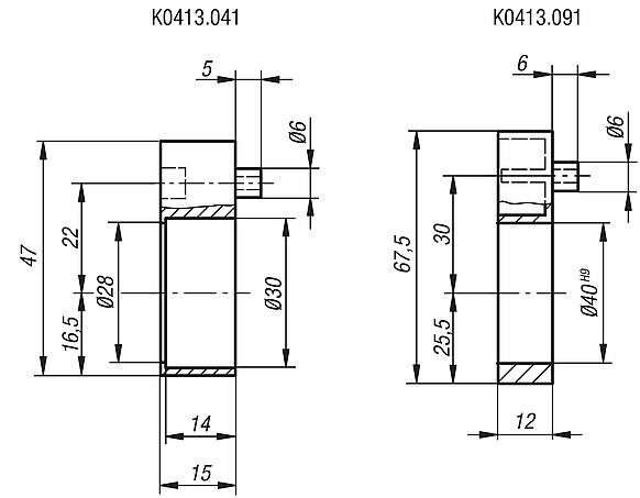 Intermediate plates