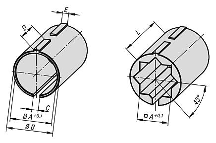Reducer sleevesround