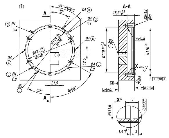 UNILOCK upínací modul 
ESA 138