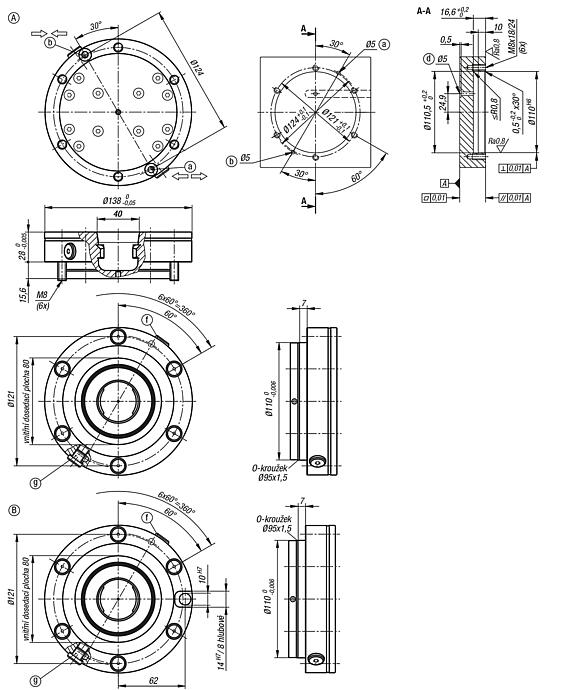 Upínací modul UNILOCK ERGO 138