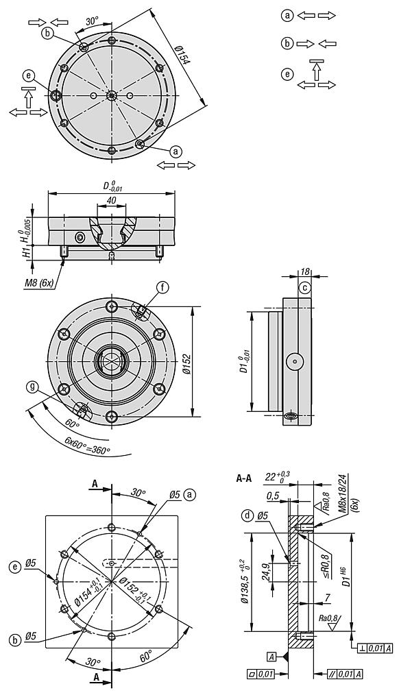 Upínací modul UNILOCK ESM 176