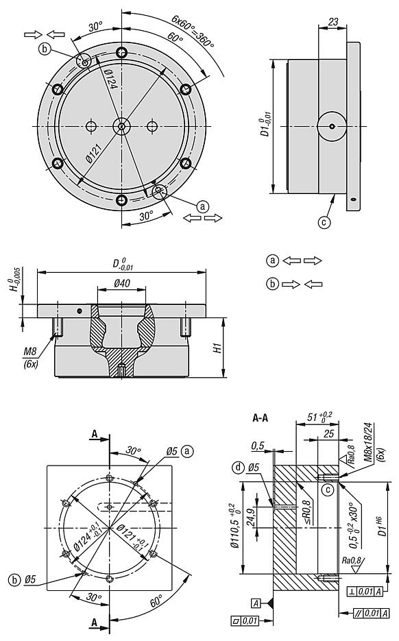 UNILOCK upínací modul EFM 138