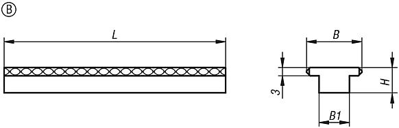 Inserts for stepped jaws Form B
