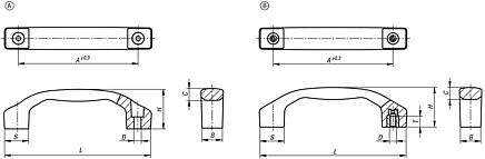 Pull handles biopolymer