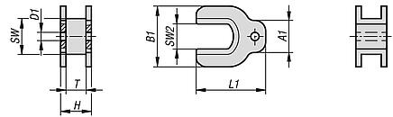 Protective caps for open-end spanner