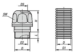 Kabelová šroubení z nerezové oceli nebo plast v Hygienic DESIGN