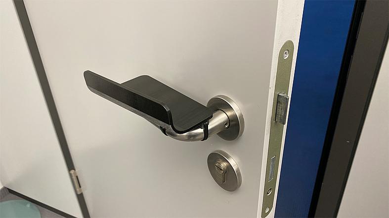 Door handle protector download section