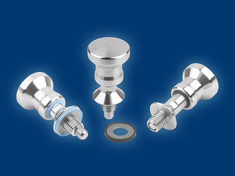 The new indexing plungers in Hygienic DESIGN
